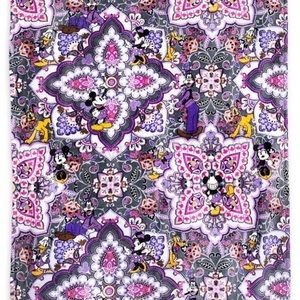Vera Bradley Disney Mickey’s Sweet treats throw blanket NWT